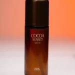 cocoa sunset body oil – warm vanilla & cocoa butter scented moisturizer for glowy, nourished skin | non greasy gourmand perfume oil